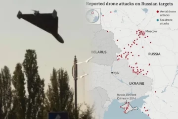 ரஷ்யா மீது உக்ரைன் நடத்தியுள்ள மொத்த ட்ரோன் தாக்குதல் எண்ணிக்கை: தாக்குதலுக்கு உள்ளான முக்கிய இடங்கள்