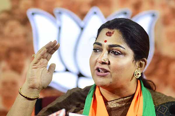 சட்டப்பேரவை தேர்தலில் போட்டியிடுகிறாரா குஷ்பு? அவர் அளித்த பதில் | Kushboo Constitute In Tn Election 2026