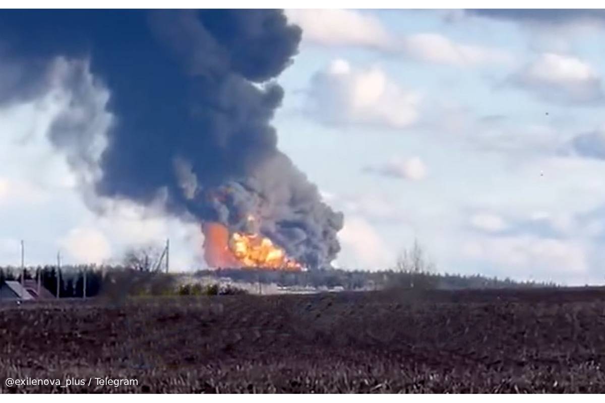 alert in perm of russia after ukrine strike