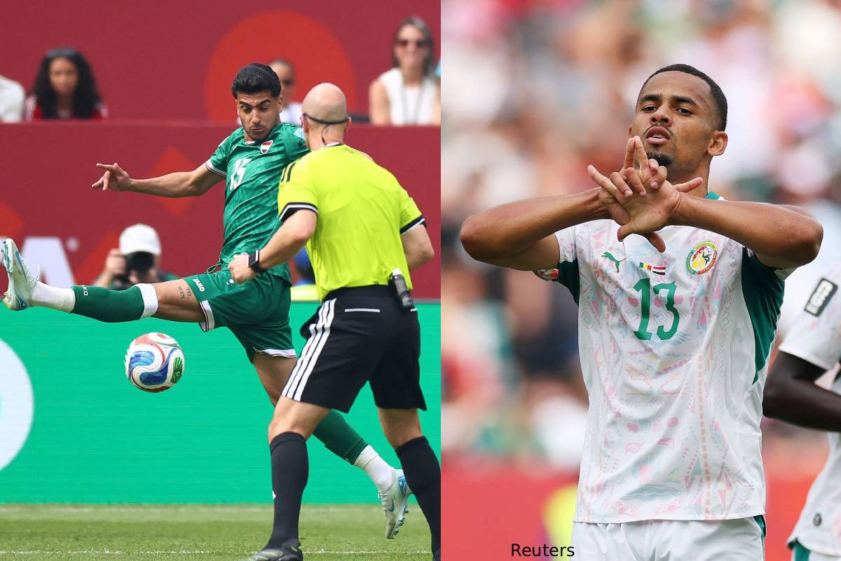 Senegal vs Iraq/Iliman Ndiaye