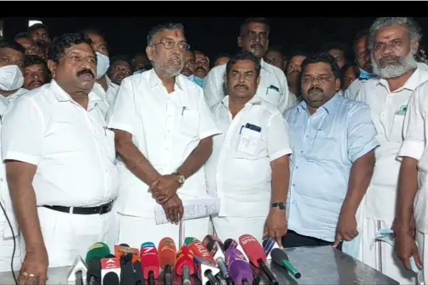 “திமுகவின் ஊழலை மறைக்கத்தான் என் வீட்டில் ரெய்டு” - முன்னாள் அமைச்சர் கே.பி.அன்பழகன் காட்டம் - தமிழ்நாடு