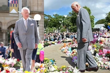 கொடூர தாக்குதலில் உயிரிழந்தவர்களுக்கு மன்னர் சார்லஸ் அஞ்சலி..சிறுவன் அளித்த பரிசு