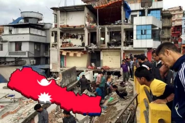 நேபாளத்தில் நிலநடுக்கத்தின் கொடூரம் : வீடின்றி பரிதவிக்கும் மக்கள்