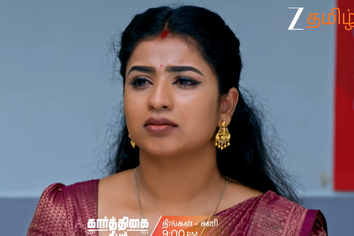 கார்த்திகை தீபம்: சாமுண்டீஸ்வரியின் உயிரைக் காப்பாற்ற கார்த்திக் எடுக்கும் அதிரடி முயற்சி! | Karthigai Deepam Today Episode 31 10 2026