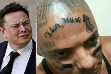 எலான் மஸ்க்கின் பெயரை பச்சைக்குத்திய ரசிகர்! வைரலாகும் புகைப்படம்