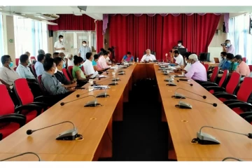 கிளிநொச்சி மாவட்ட ஒருங்கிணைப்புக்குழு மீளாய்வு கூட்டம்(Photos)