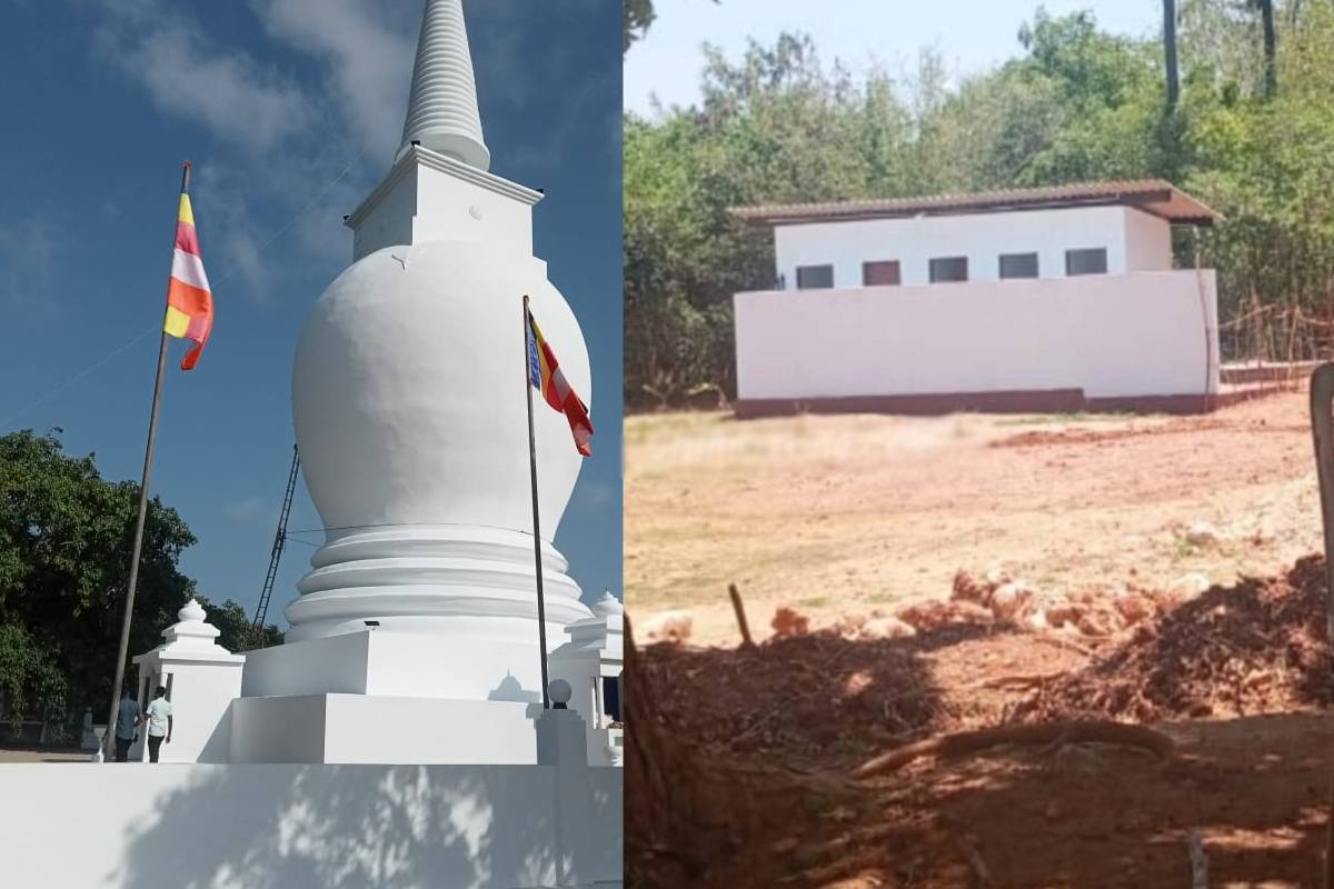 தையிட்டி விகாரை பகுதியில் தொடரும் சட்டவிரோத கட்டுமானங்கள் ; பிரதேச சபை உறுப்பினர் குற்றச்சாட்டு