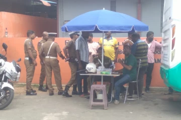 மன்னாரில் சாரதிகளுக்கு திடீர் போதைப்பொருள் பரிசோதனை