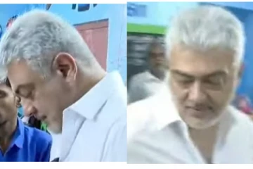 நாடாளுமன்ற தேர்தல், முதல் ஆளாக வாக்களிக்க வந்த அஜித்...