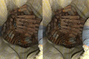 யாழில் நிலத்துக்கடியில் இருந்து மீட்கப்பட்ட ஒரு தொகை துப்பாக்கி ரவைகள்