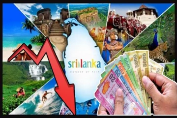 இலங்கை சுற்றுலாத்துறை வருவாயில் ஏற்பட்டுள்ள வீழ்ச்சி