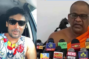 ''රටට සේවයක් කළා කියලා දූෂණ වලට සම්බන්ධ වෙන්න අයිතියක් නෑ ''ඥාණසාර හිමිගේ ප්‍රකාශයට රංගන ශිල්පී ගයාන්ගෙන් කට උත්තර නැතිවෙන්න උත්තර