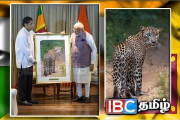 இந்திய பிரதமருக்கு சஜித் வழங்கிய புகைப்படம்