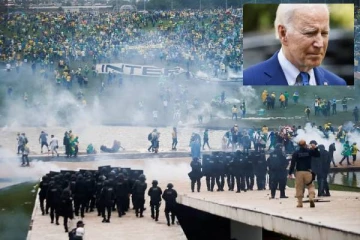 ஜனாதிபதி மாளிகையில் வன்முறை! அடித்து நொறுக்கிய 3000 பேர்.. ஜோ பைடன் கடும் கண்டனம்