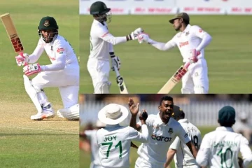 ஒரு சதம், மூன்று அரைசதங்கள்.. இலங்கையிடம் மாஸ் காட்டும் வங்கதேசம்!