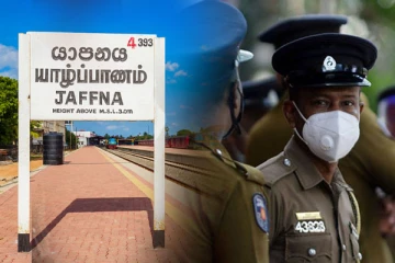 யாழில் பொலிஸ் நிலையம் முன்பாக பெட்ரோல் ஊற்றி எரிய முற்பட்ட நபரால் பரபரப்பு