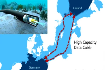 ஜேர்மனி-பின்லாந்து இடையே கடலுக்கு அடியில் இணைய கேபிள் பாதிப்பு: காரணம் மர்மம்