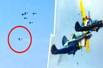 போர்த்துகலில் இரு விமானங்கள் நடுவானில் மோதி விபத்து: விமானி பலி