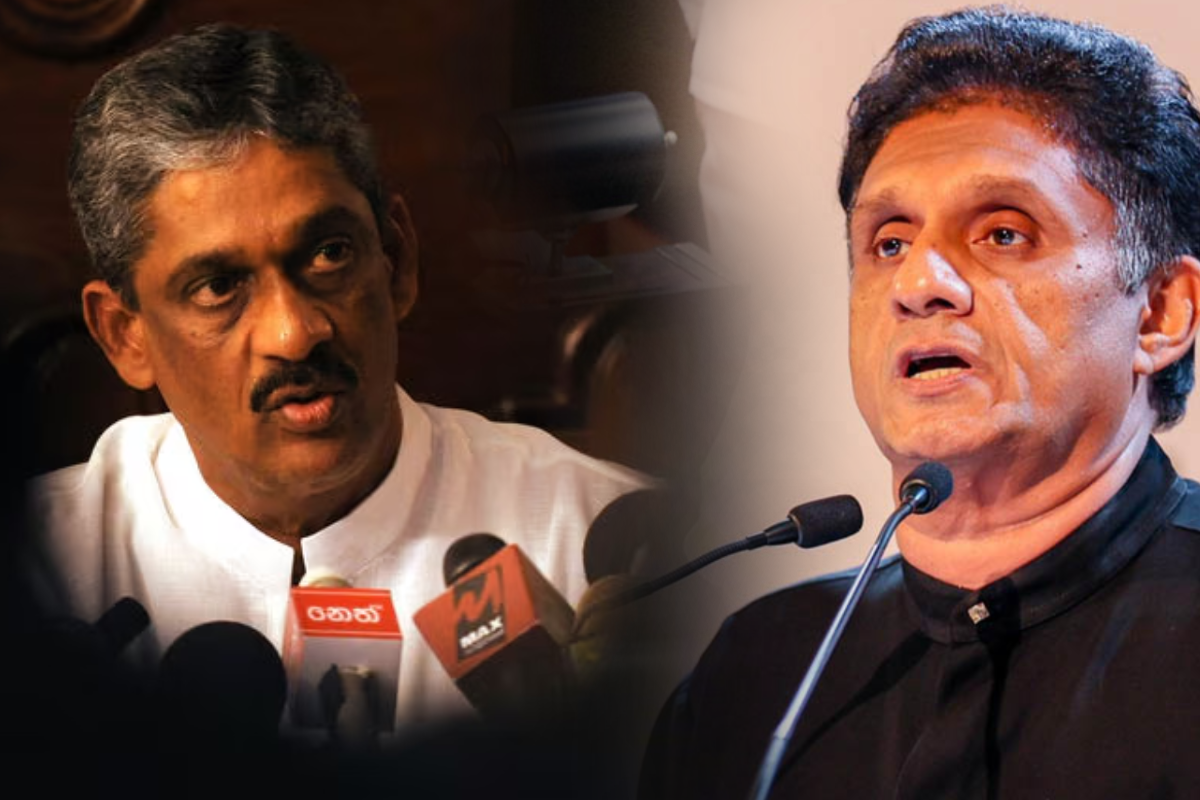சஜித்தின் நகைச்சுவையான தலைமை.. கடுமையாக விமர்சித்த சரத் பொன்சேகா | Sarath Fonseka Criticizes Sajith Leadership சஜித்தின் நகைச்சுவையான தலைமை.. கடுமையாக விமர்சித்த சரத் பொன்சேகா | Sarath Fonseka Criticizes Sajith Leadership