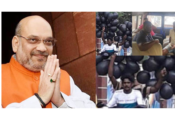 புதுச்சேரிக்கு அமித்ஷா வருகை - பலூன் வியாபாரி கைது - நடந்தது என்ன? - தமிழ்நாடு