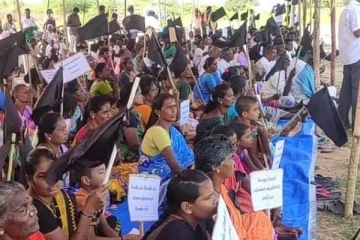 200 வது நாளை எட்டிய பரந்தூர் போராட்டம் : போலீசார் குவிப்பு