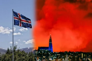 ஐஸ்லாந்தின் ரெய்க்ஜேன்ஸ் தீபகற்பத்தில் மீண்டும் எரிமலை வெடிப்பு