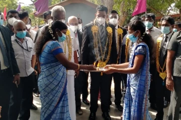 கிளிநொச்சி மாவட்ட நீதிமன்ற கட்டடத் தொகுதி திறப்பு (Video)