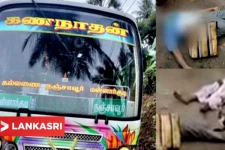 உயர் மின் அழுத்த கம்பியில் உரசிய பேருந்து; அலட்சியத்தால் நடந்த பரிதாப சம்பவம்