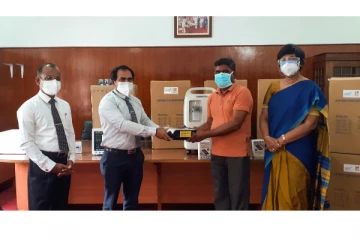 දානපතියකුගෙන්  රෝහලකට මිලියන ගණනක උපකරණ...