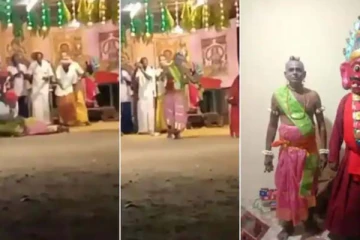 நடித்துக் கொண்டிருந்த போது சுருண்டு விழுந்த கலைஞர்! கலங்க வைக்கும் காட்சி