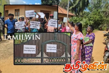 சட்டவிரோத மதுபான வியாபாரிகளின் வீட்டு படலைகளில் பதாதைகளை ஒட்டிய கிராம மக்கள்