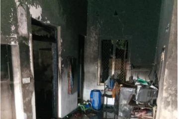 தமிழர் பகுதியில் இரவில் நேர்ந்த அனர்த்தம் ; முற்றாக எரிந்து கருகிய வீடு