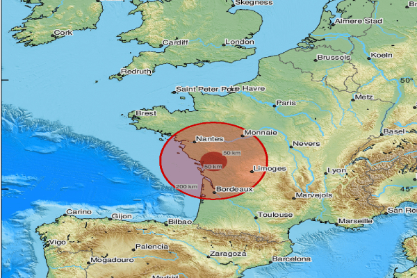 earthquake in france