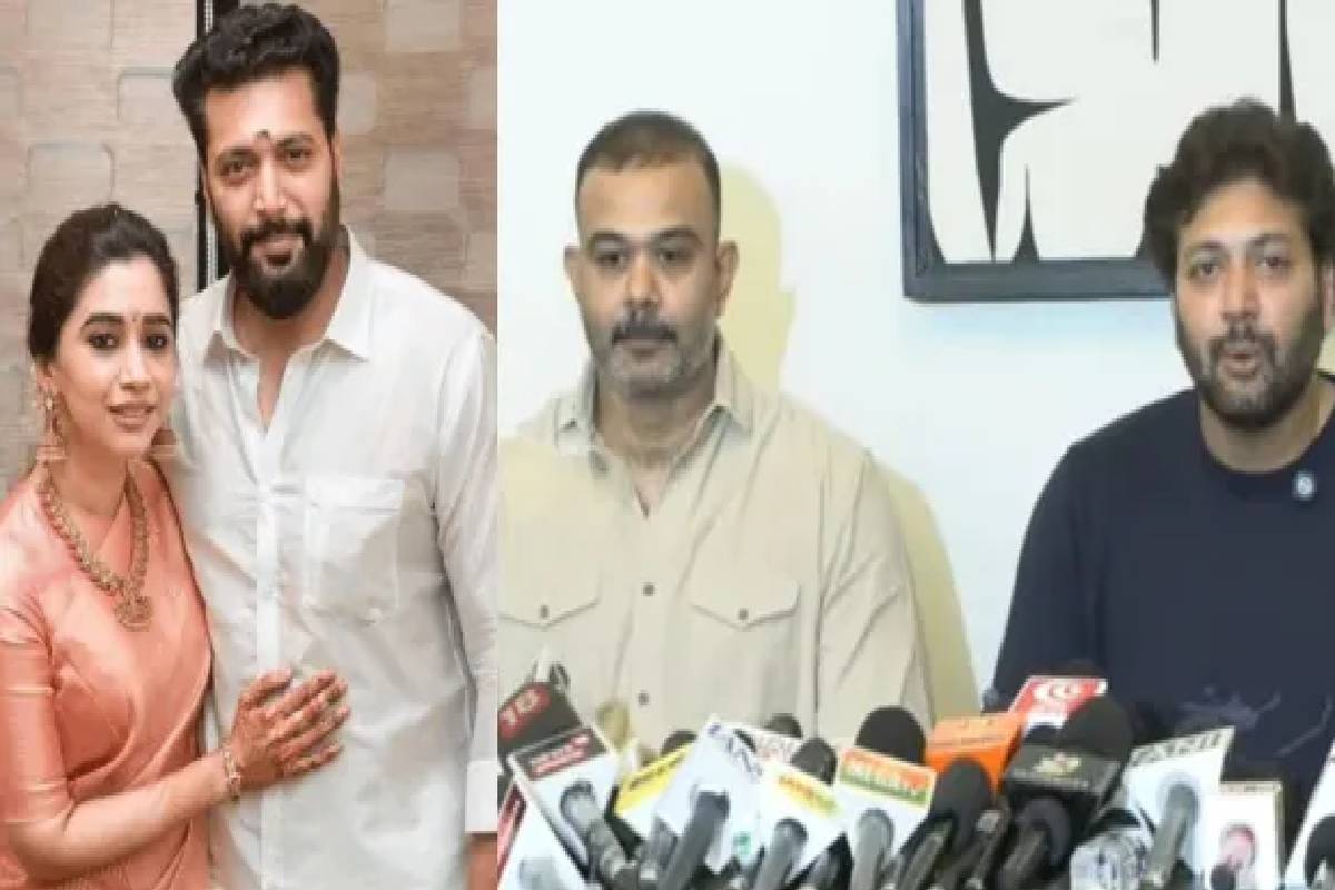 ஆர்த்திக்காக இவர் காலில் விழுந்தேன்.. எனக்கு முன்னாள் இவர்தான்! ரவி மோகன் பரபரப்பு | Ravi Mohan Interview Eyes Welling Up With Tears