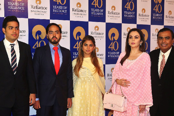 hurun list ambani family