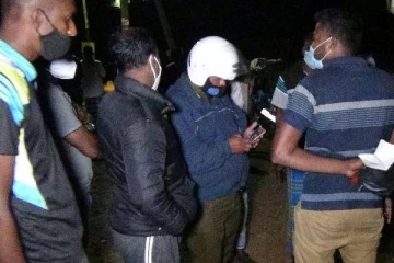 கொட்டகலையில் இடம்பெற்ற விபத்தில் ஒரே குடும்பத்தைச் சேர்ந்த மூவர் படுகாயம்