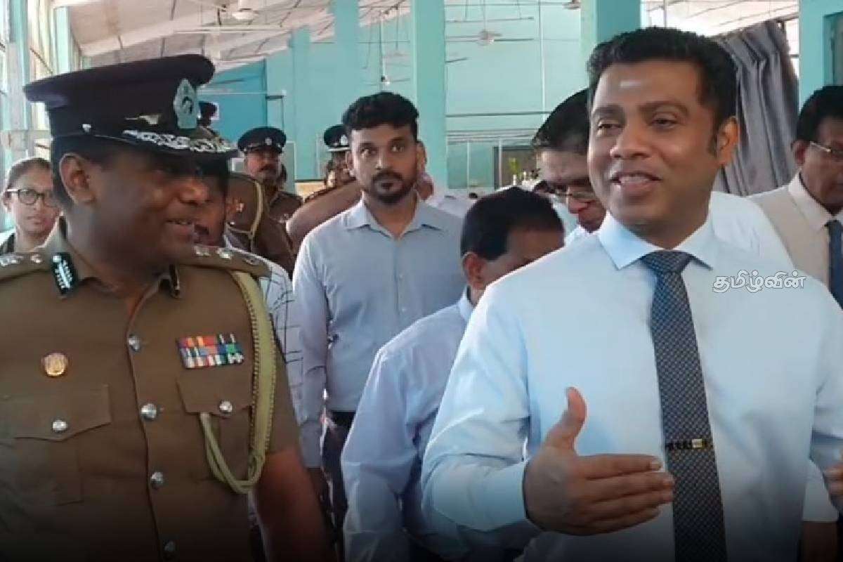 தெல்லிப்பழை புற்றுநோய் வைத்தியசாலையினை பார்வையிட்ட அமைச்சர் நளிந்த ஜயதிஸ்ச | Nalinda Jayatissa Visited Tellipalla Hospital