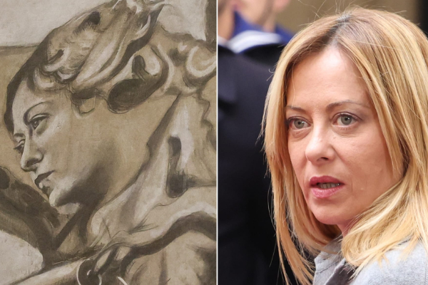 இத்தாலி ரோம் தேவாலய ஓவியத்தில் பிரதமர் மெலோனியால் சர்ச்சை | Italy Has Sparked Controversy Due To P M Meloni