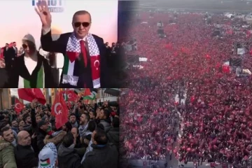 சூடுபிடிக்கும் போர்க்களம்! பிரம்மாண்ட பேரணியுடன் இஸ்ரேலை எதிர்க்கும் மற்றுமொரு நாடு