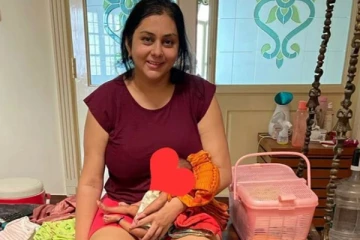 முதன்முறையாக மகன்களின் அழகான வீடியோவை வெளியிட்ட நமீதா