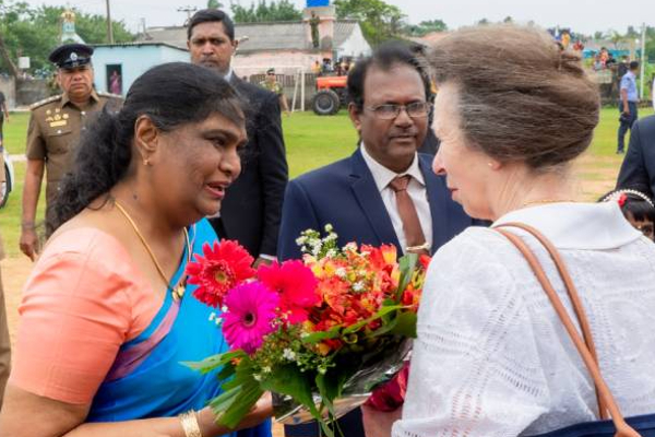 யாழிற்கு விஜயம் மேற்கொண்ட பிரித்தானிய இளவரசி ஆன்! | British Princess Anne Visited Jaffna