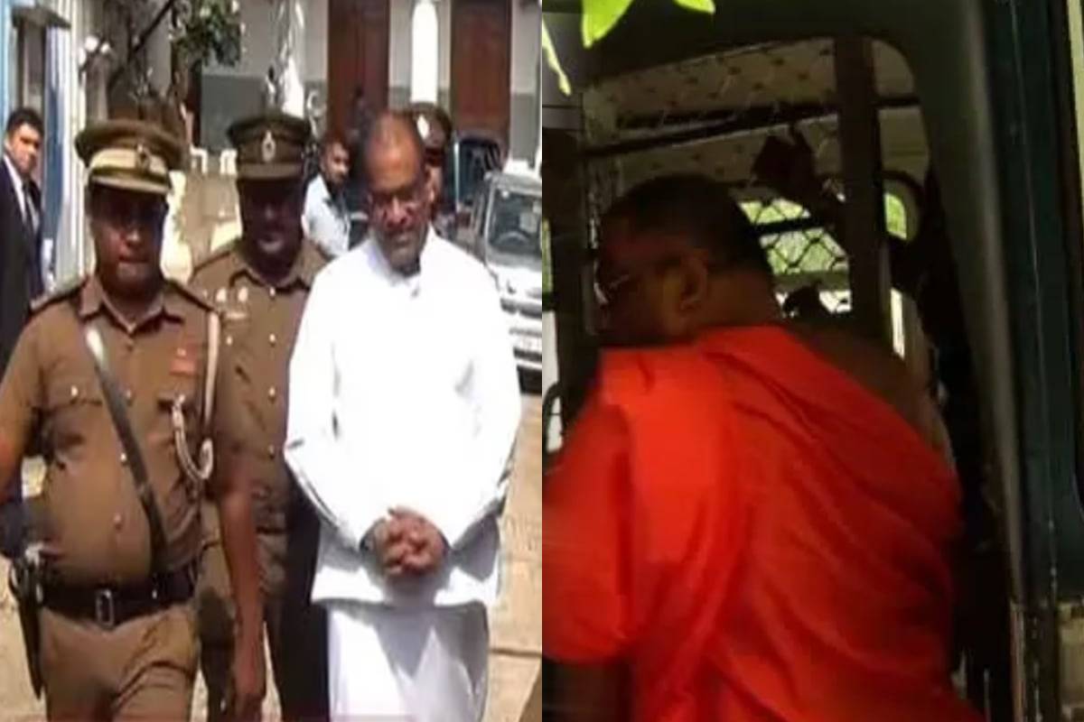 பௌத்த துறவி ஆடையுடன் நீதிமன்றத்தில் முன்னிலையாகும் ஞானசார தேரர் | Gnanasara Thero Appears Court Wearing Monk Robes பௌத்த துறவி ஆடையுடன் நீதிமன்றத்தில் முன்னிலையாகும் ஞானசார தேரர் | Gnanasara Thero Appears Court Wearing Monk Robes