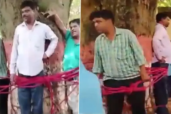ஆசிரியர்களை கட்டி வைத்து அடித்த மாணவர்களால் பரபரப்பு! | Students Tied Up Teachers