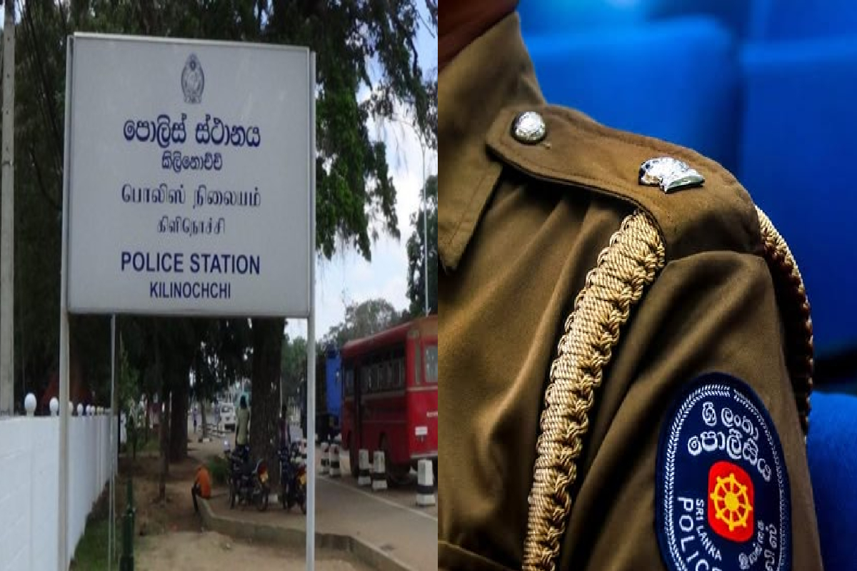 கிளிநொச்சியில் மதுபான போத்தலை இலஞ்சமாக பெற்ற பொலிஸ் உத்தியோகஸ்தர் | Police In Kilinochchi Bottle Of Liquor Bribe