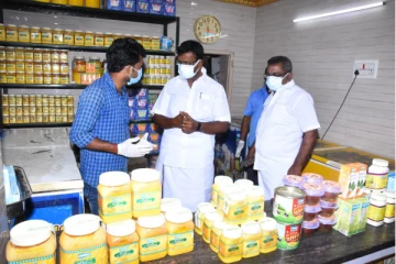 ஆவின் பால் விலை குறைப்பால் ரூ.270 கோடி இழப்பு... பால்வளத்துறை அமைச்சர் நாசர் தகவல்...