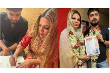 ராக்கி சாவந்தின் கணவன் கைது...! - தன்னை அடிக்க வந்ததாக போலீசில் பரபரப்பு புகார்...!