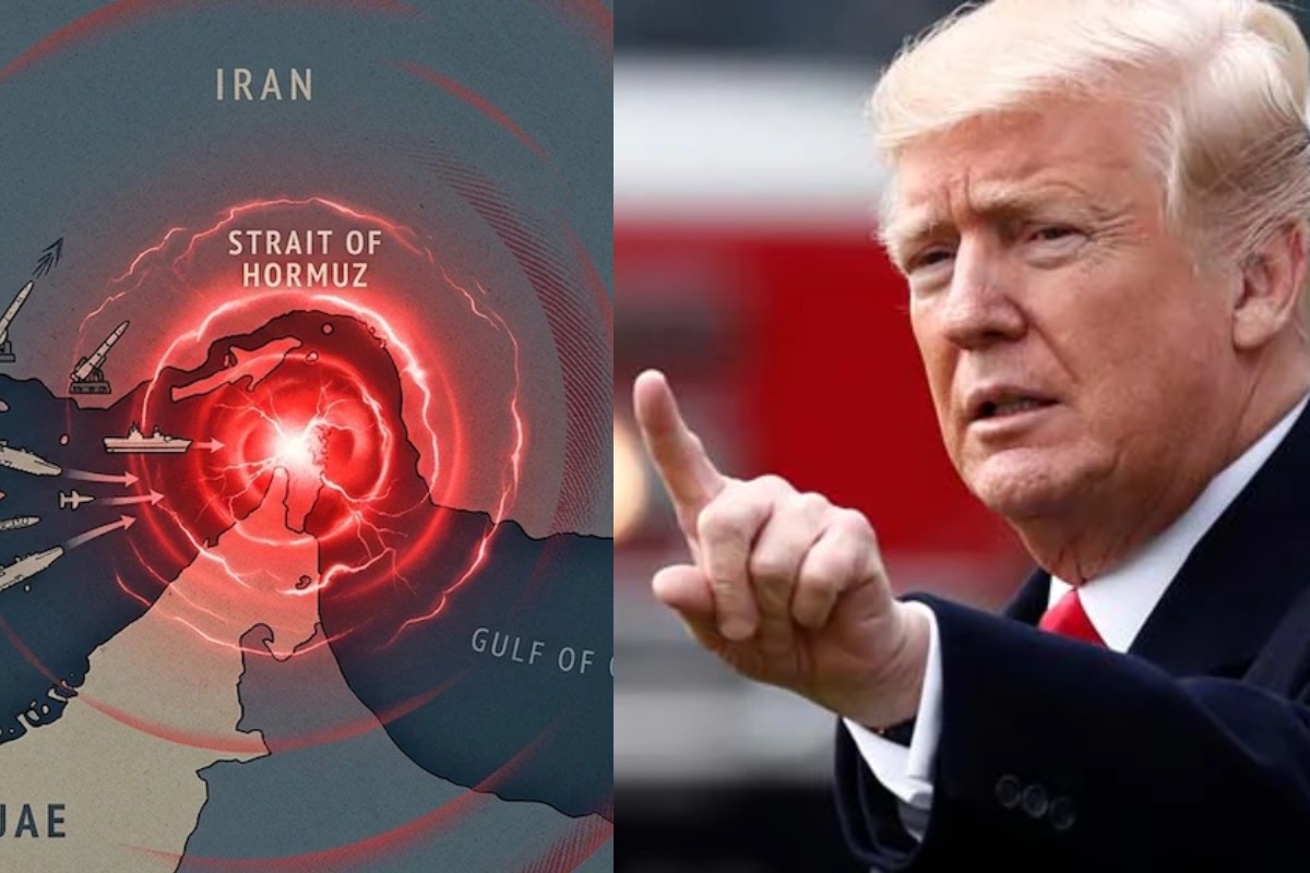ஹார்முஸ் ஜலசந்தியில் அத்துமீறும் படகுகளை சுட்டு வீழ்த்துங்கள்: டிரம்ப் அதிரடி உத்தரவு | Shoot Down Boats In Hormuz Trumps Orders
