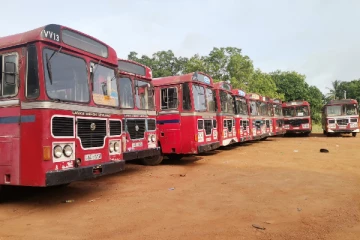 நாடளாவிய ரீதியில் இ.போ.ச ஊழியர்கள் பணிப்பகிஷ்கரிப்பு(Photo)