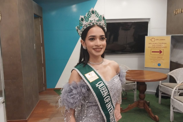 "Queen of the International Tourism" பட்டத்தை வென்ற இலங்கைப் பெண் | Sri Lankan Wins Queen Of The International Tourism