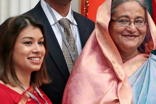 ஷேக் ஹசீனாவின் தங்கை மகளுக்கு ஈராண்டு சிறை தண்டனை | Hasina Niece Sentenced To 2 Years In Prison Uk ஷேக் ஹசீனாவின் தங்கை மகளுக்கு ஈராண்டு சிறை தண்டனை | Hasina Niece Sentenced To 2 Years In Prison Uk